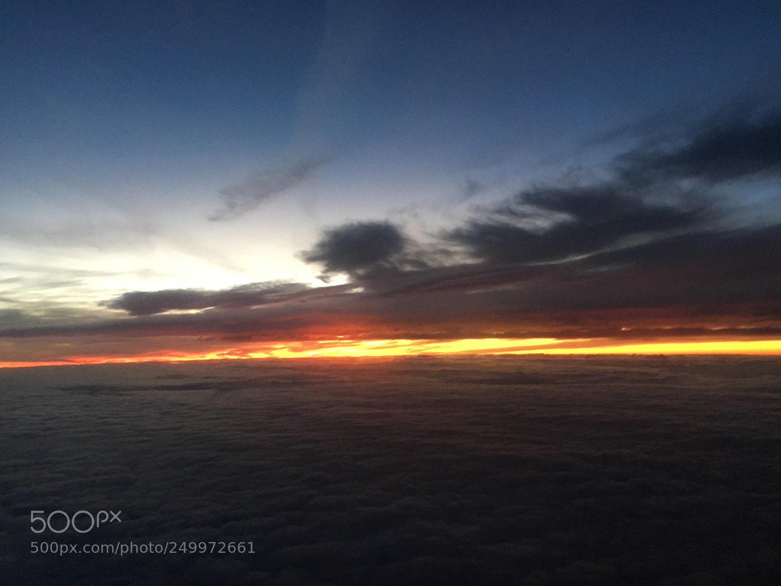 Apple iPhone 6s sample photo. Sunset in the air photography