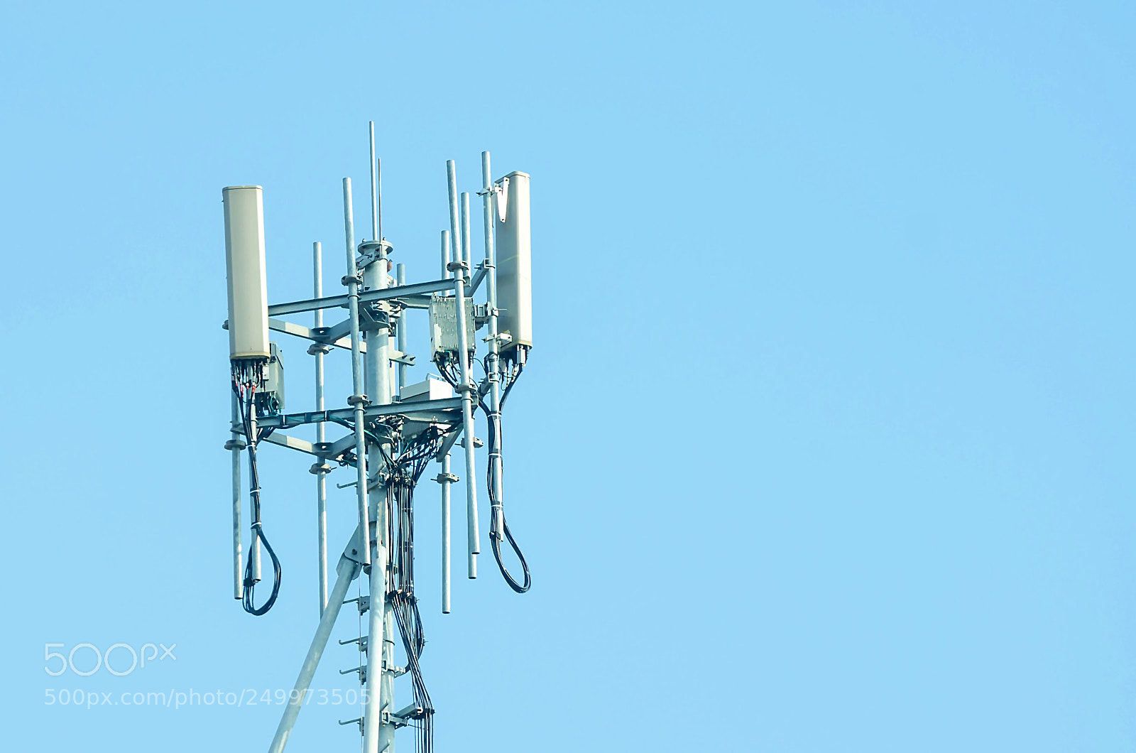 Nikon D5100 sample photo. Telecommunication tower photography