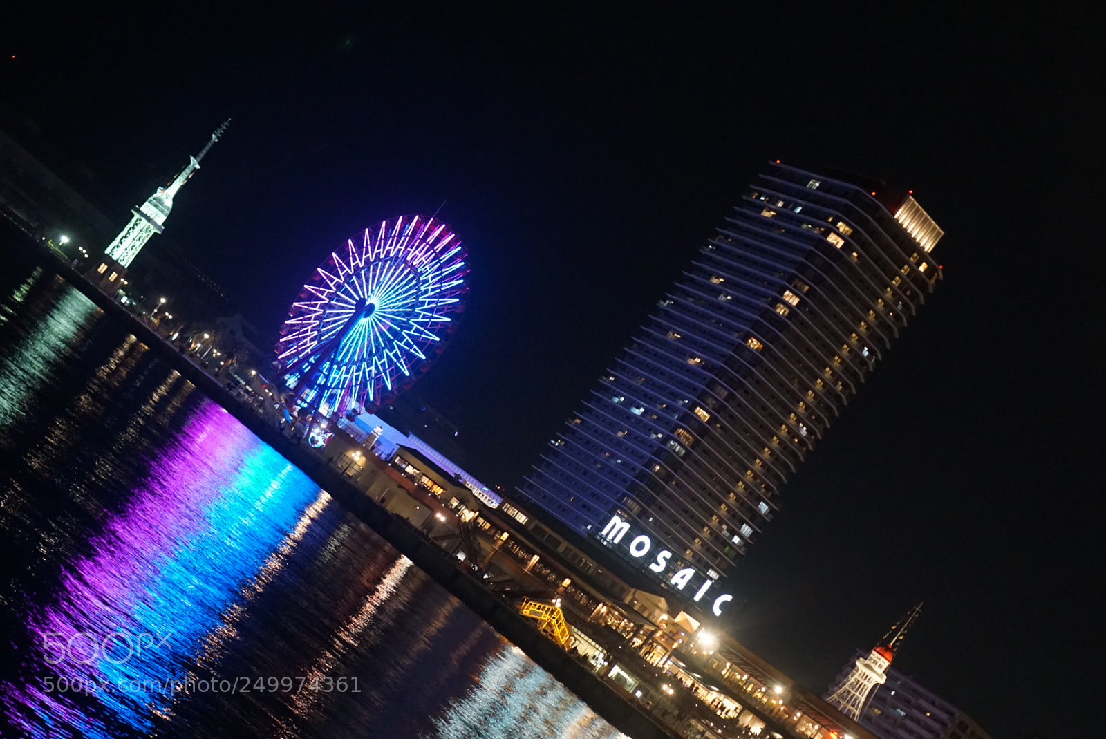 Sony a5100 sample photo. Kobe port view photography