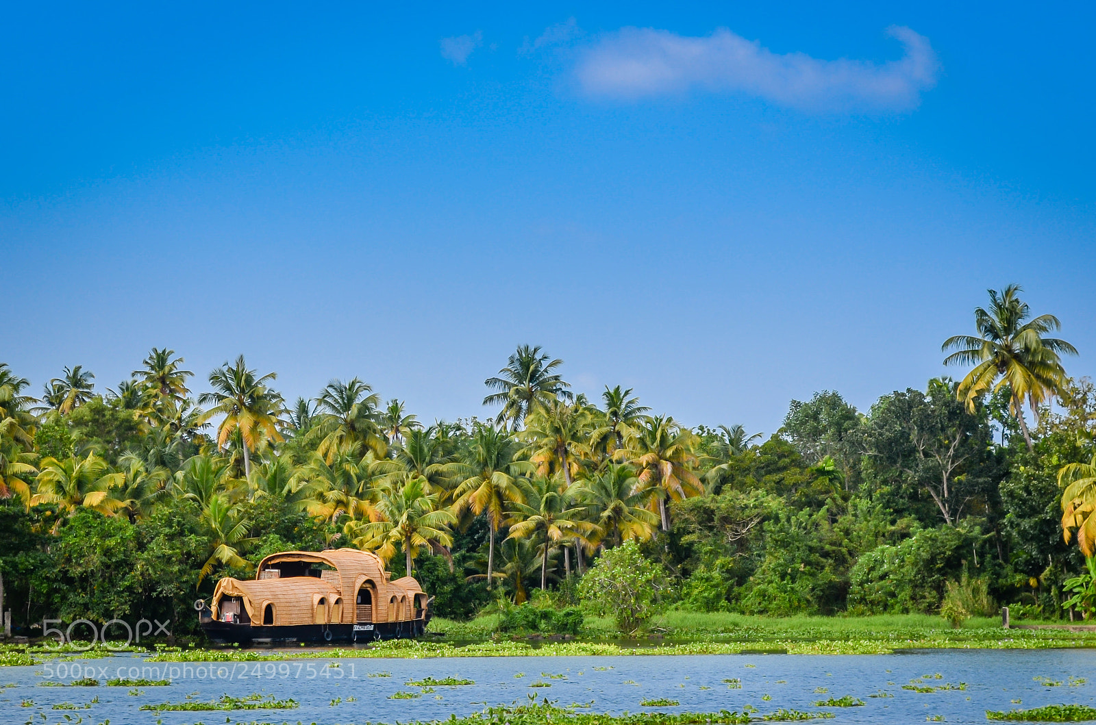 Nikon D5100 sample photo. Houseboat with a scenic photography