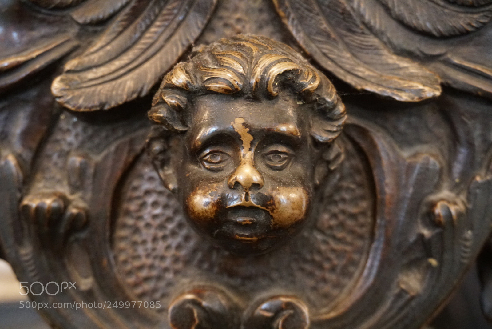 Sony a6300 sample photo. Copper statue photography