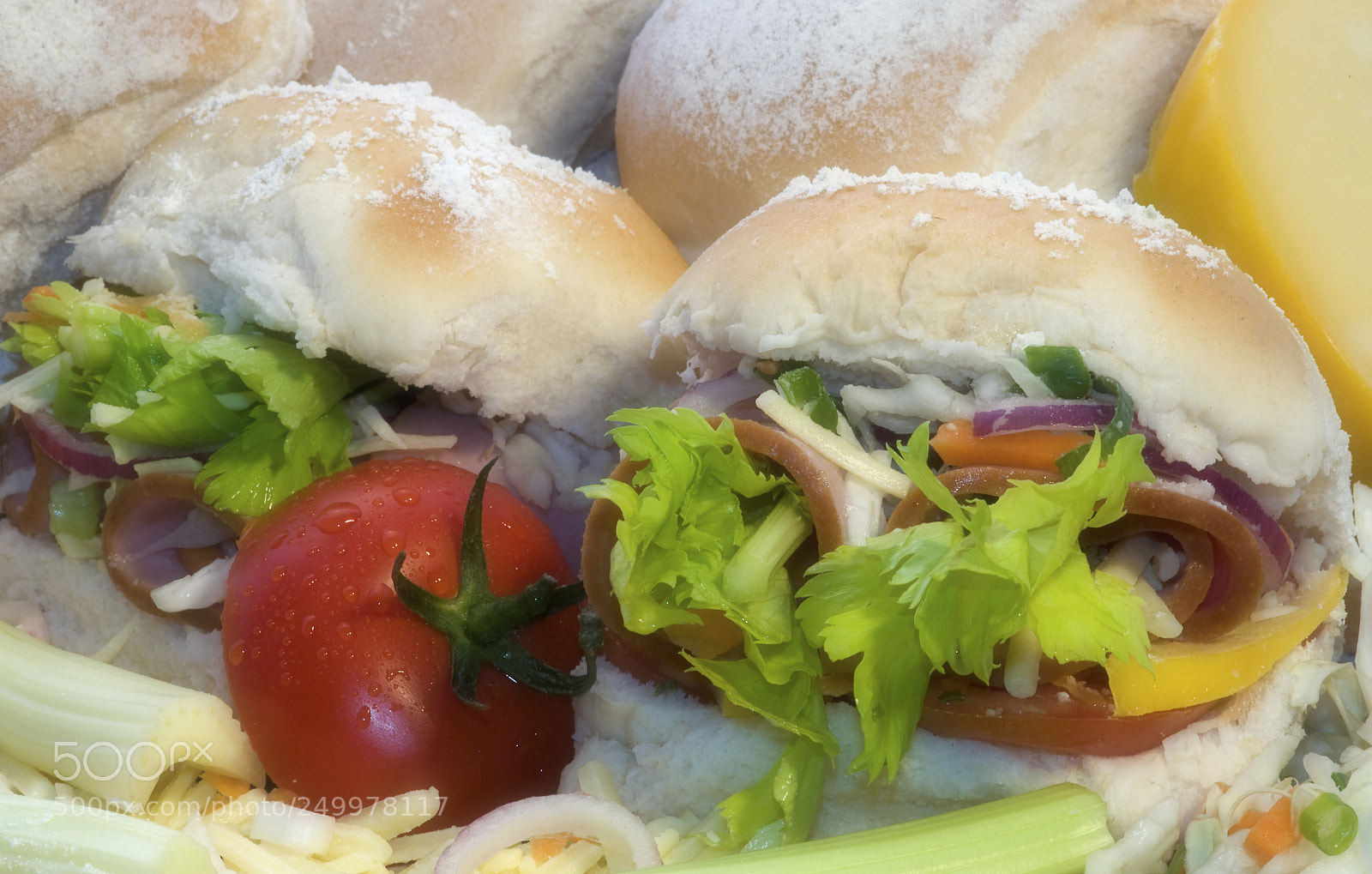 Nikon D700 sample photo. Salad roll photography