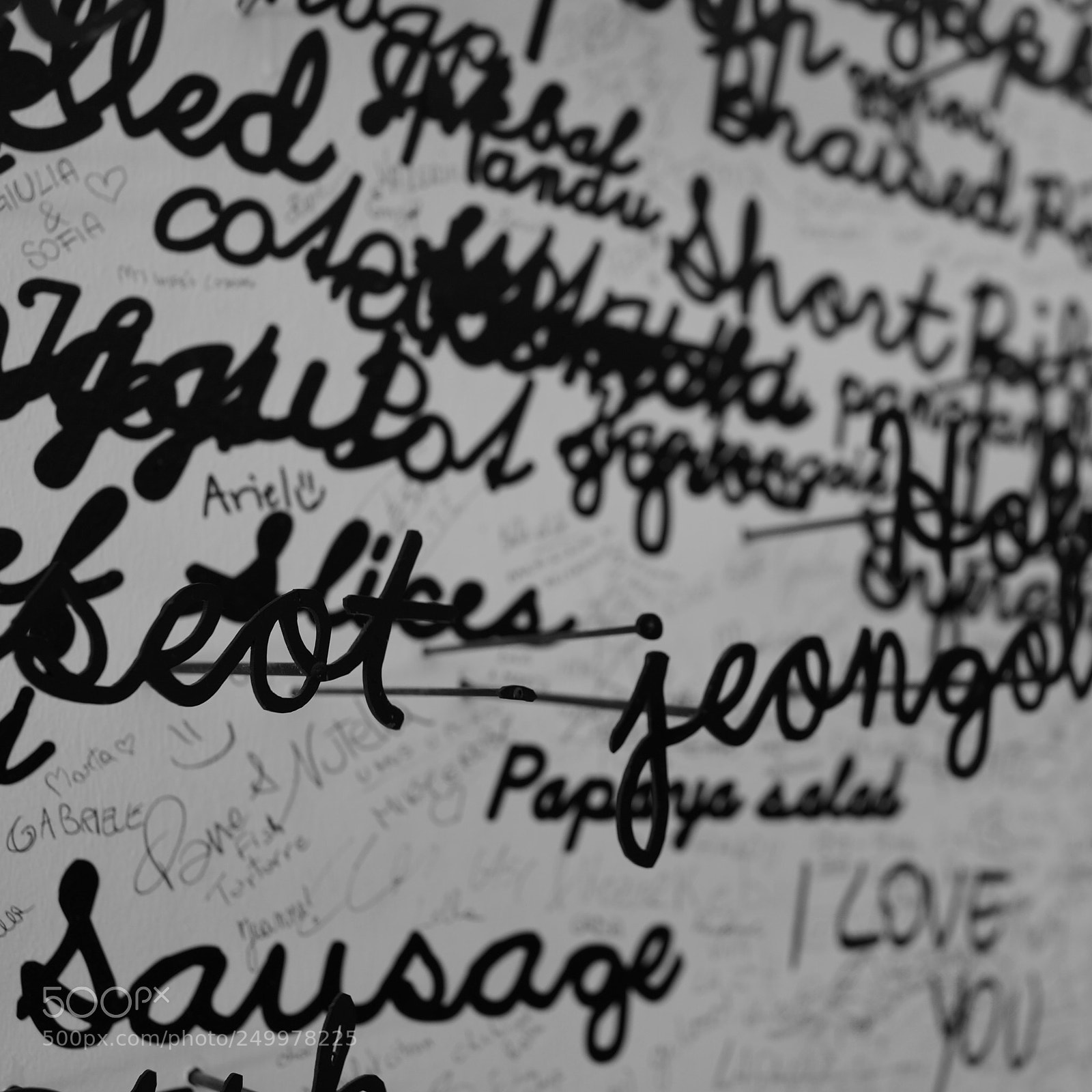 Sony Cyber-shot DSC-RX1 sample photo. Letters & shadows photography