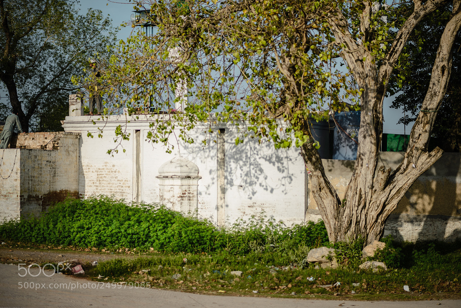Nikon D610 sample photo. White masjid at golra photography