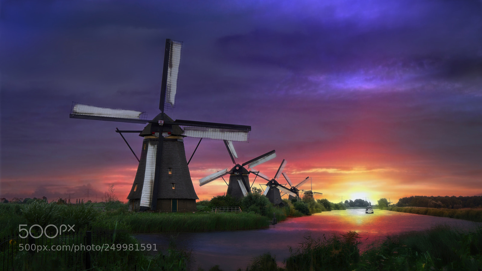 Sony Alpha NEX-7 sample photo. Dreamy kinderdijk photography