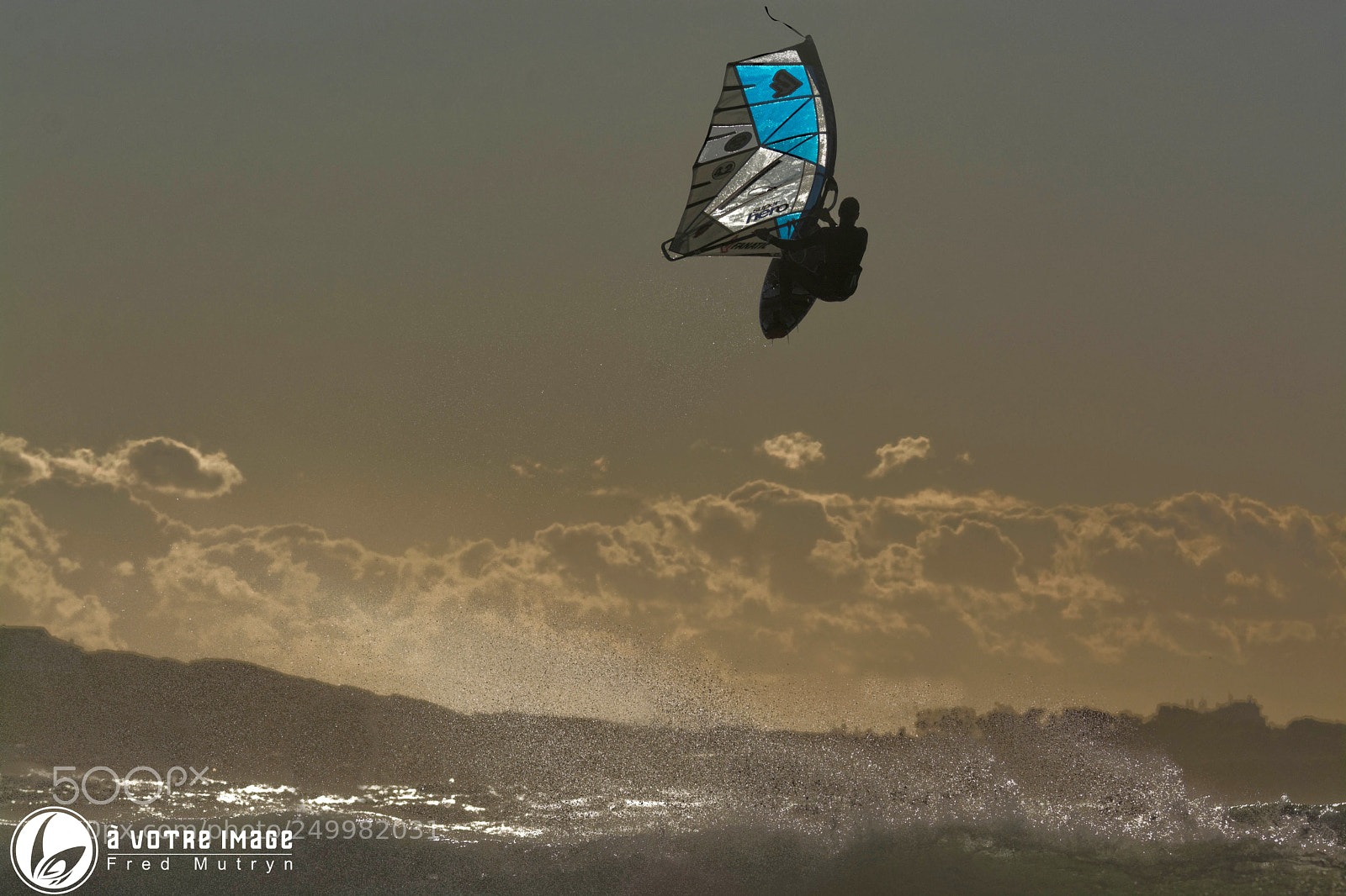 Nikon D7100 sample photo. Méditerranean windsurf photography