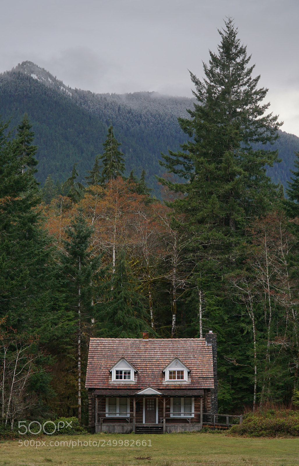 Sony a6500 sample photo. Cabin in the woods photography