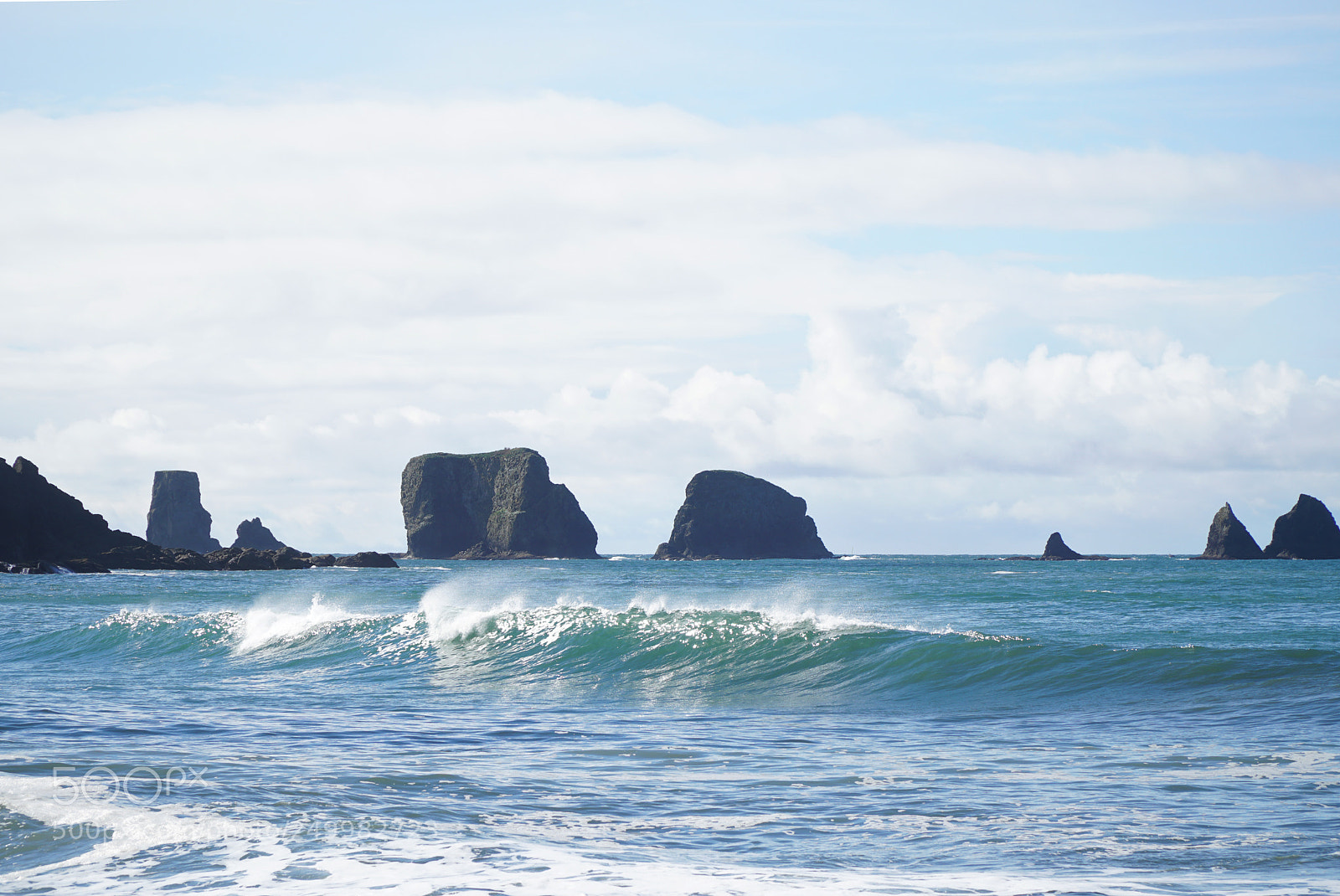 Sony a6500 sample photo. Wave photography