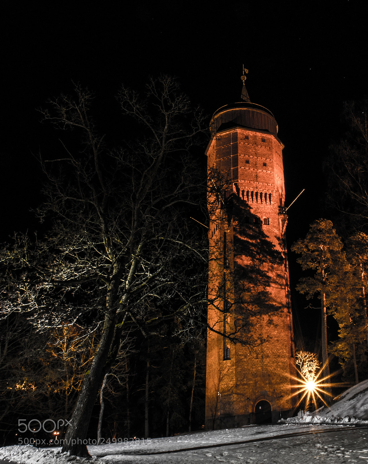 Nikon D5500 sample photo. Water tower in s photography