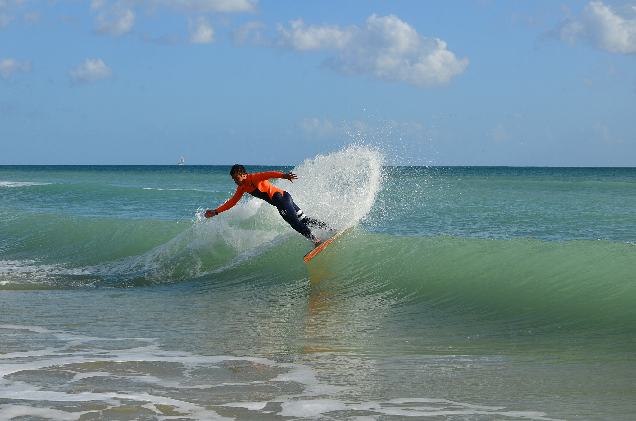 Nikon D5100 sample photo. On the crest of a wave photography
