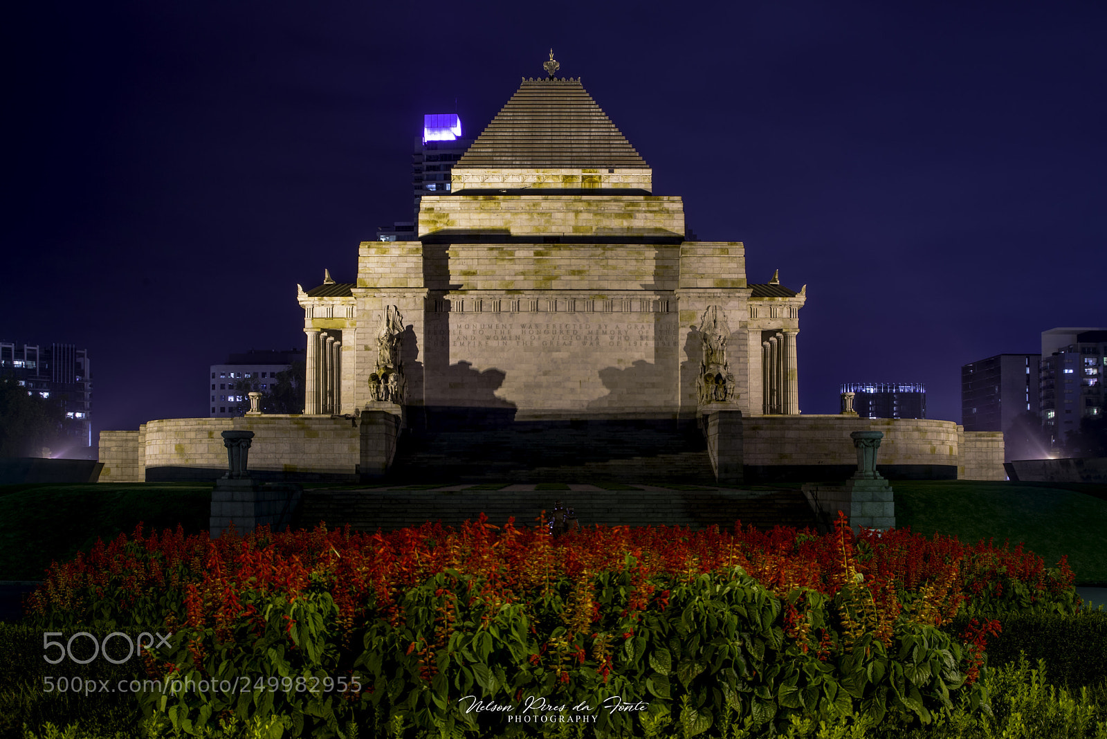 Pentax K-1 sample photo. Red memorial photography