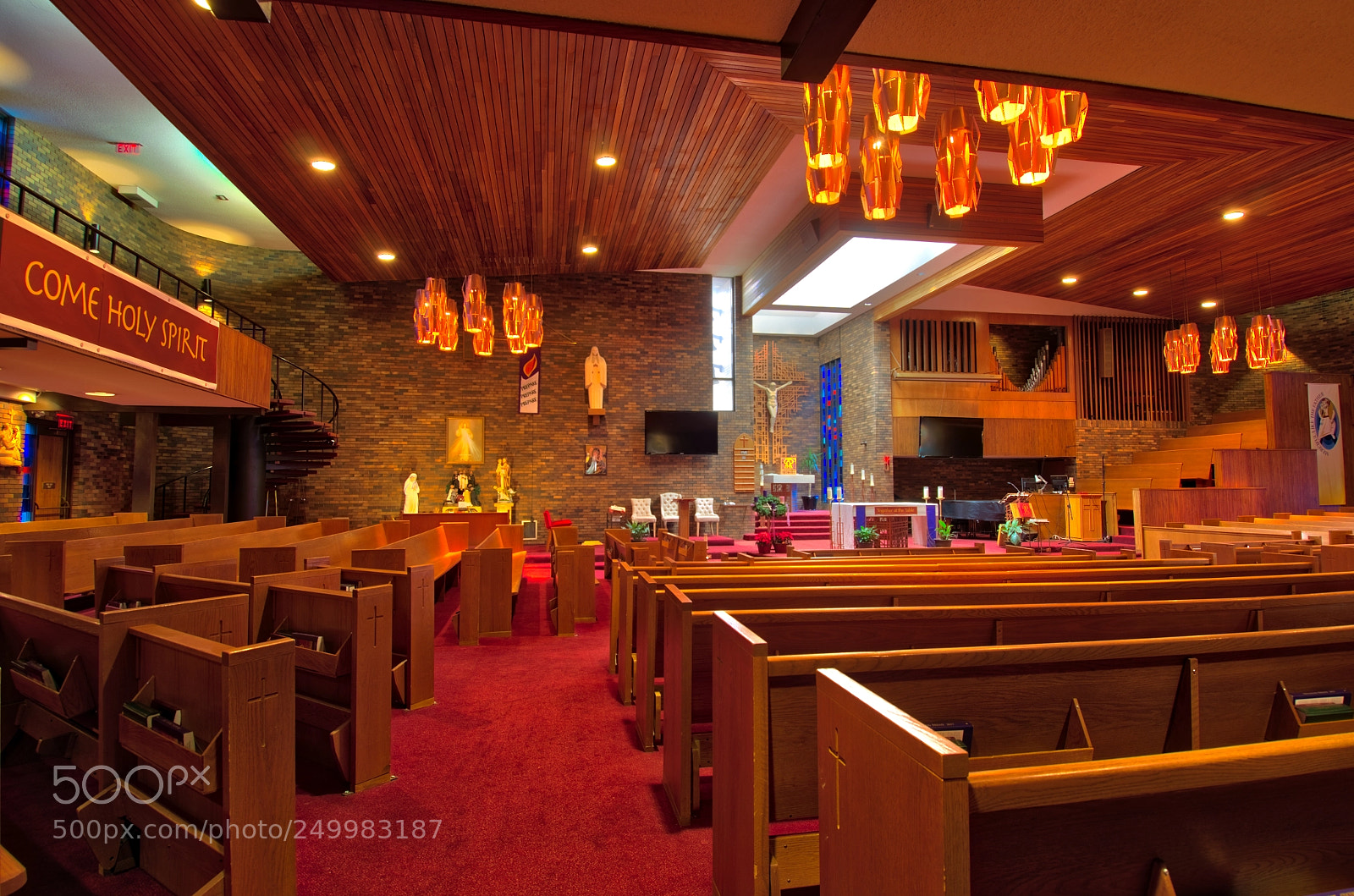 Nikon D7000 sample photo. Canadian martyrs church, calgary photography