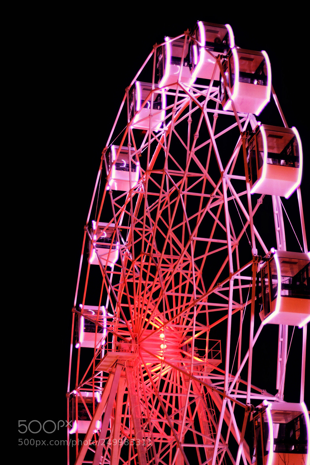 Canon EOS 70D sample photo. Ferris wheel photography