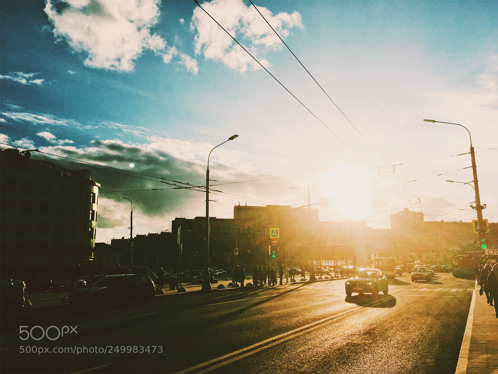 Apple iPhone SE sample photo. Moscow's sun photography