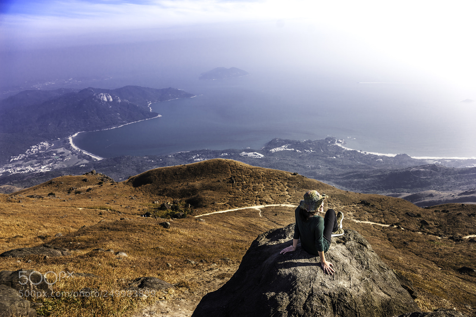 Sony SLT-A99V sample photo. Hiker photography