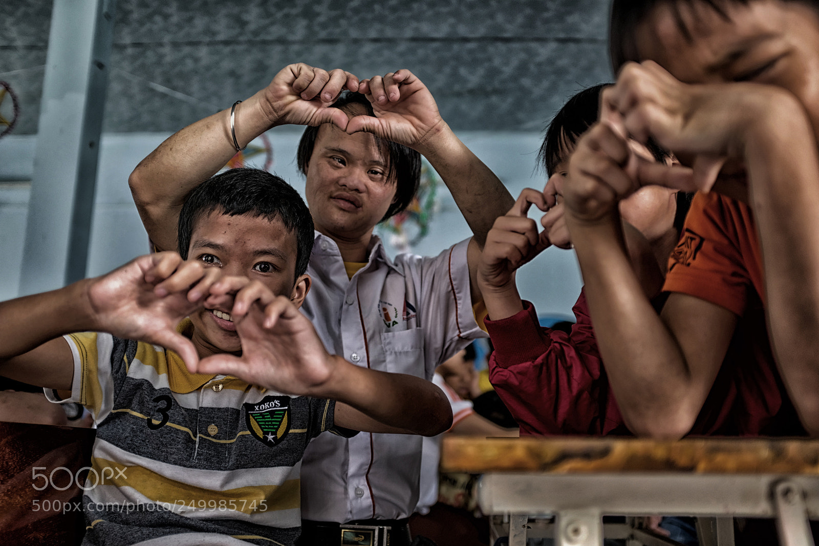 Fujifilm X100F sample photo. Agent orange victims in photography