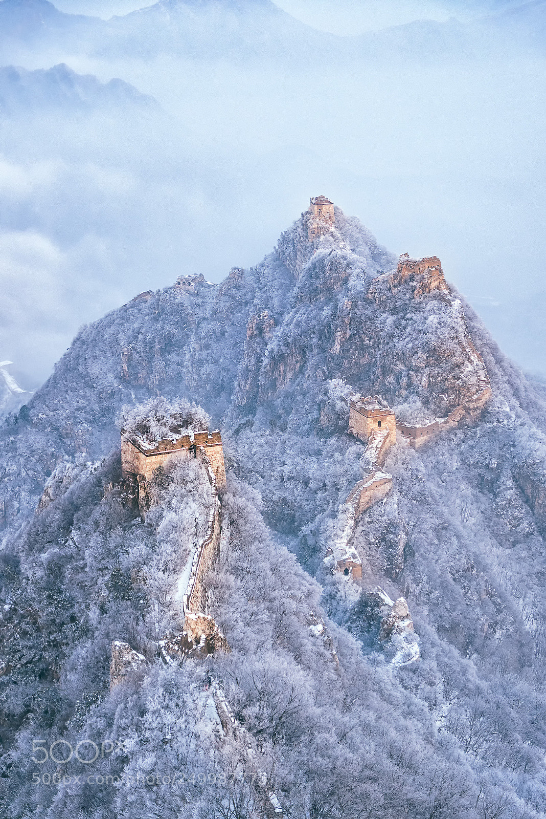 Nikon D610 sample photo. The great wall in photography