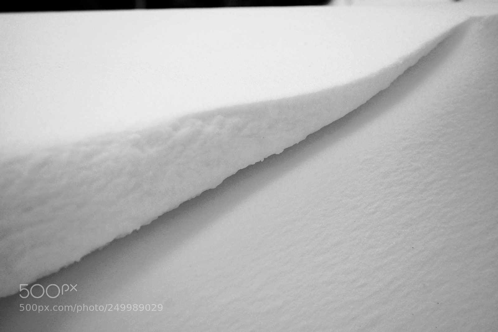 Nikon D600 sample photo. Snow line photography