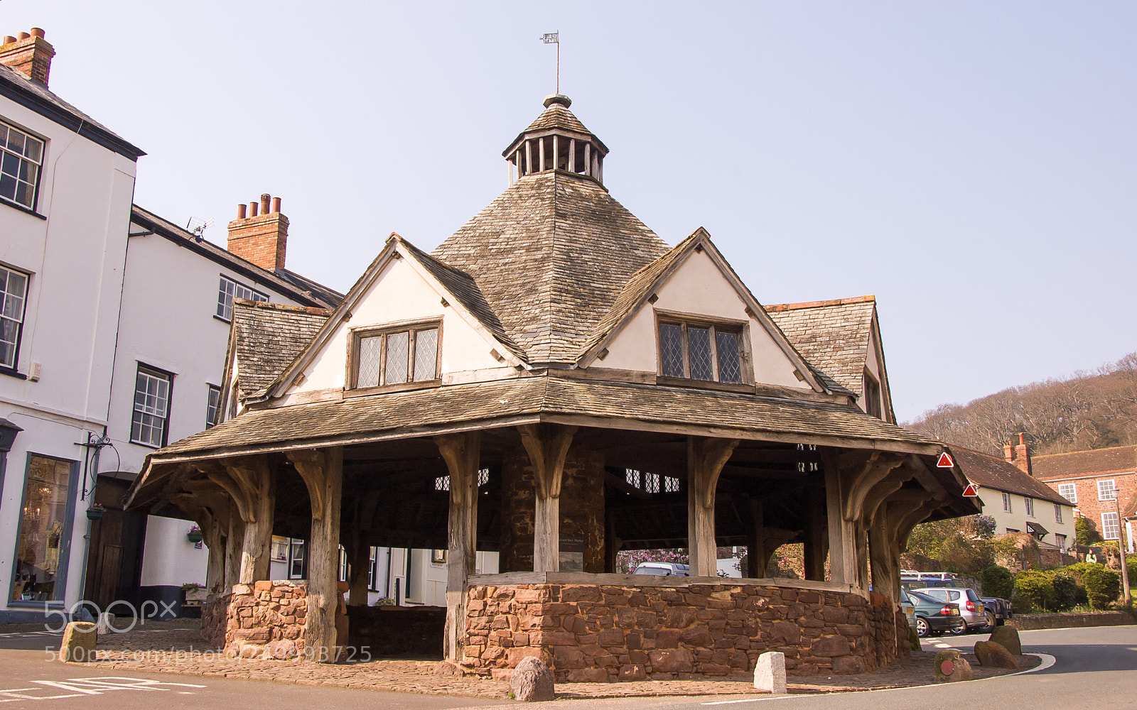 Nikon D50 sample photo. Dunster yarn market photography