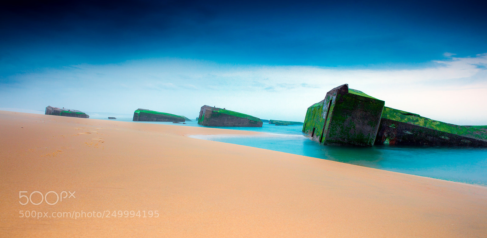 Canon EOS 5DS sample photo. Wrecked bunkers... photography