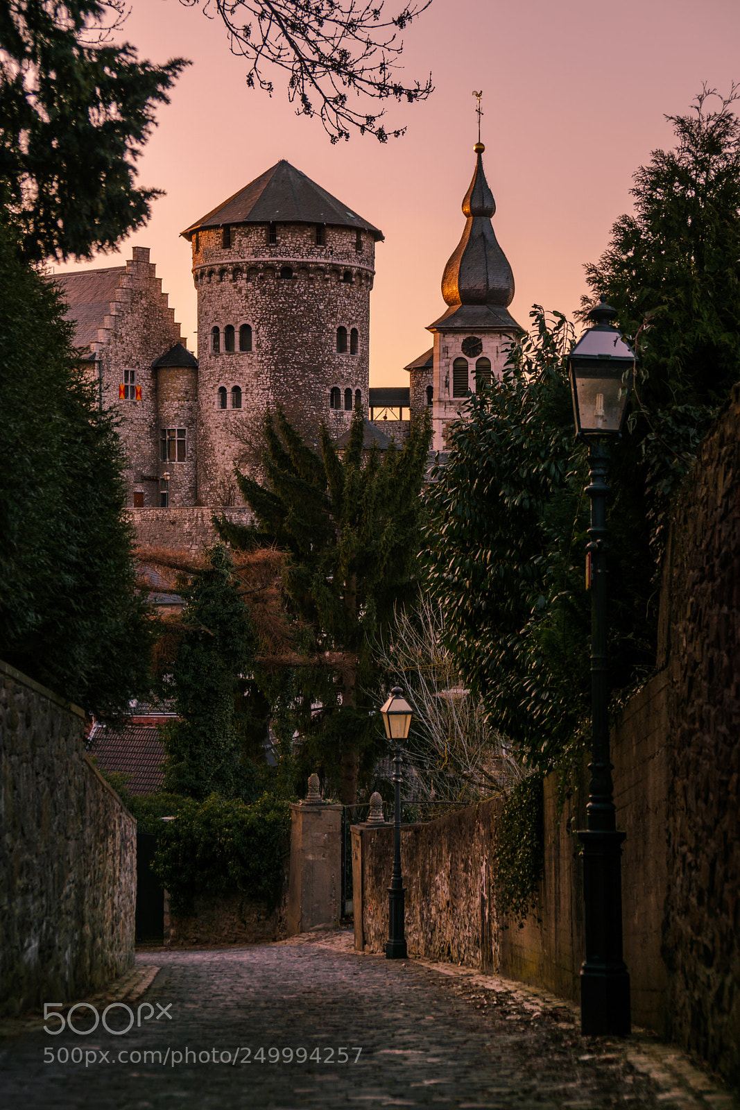 Sony a6000 sample photo. Medieval sunset in stolberg! photography
