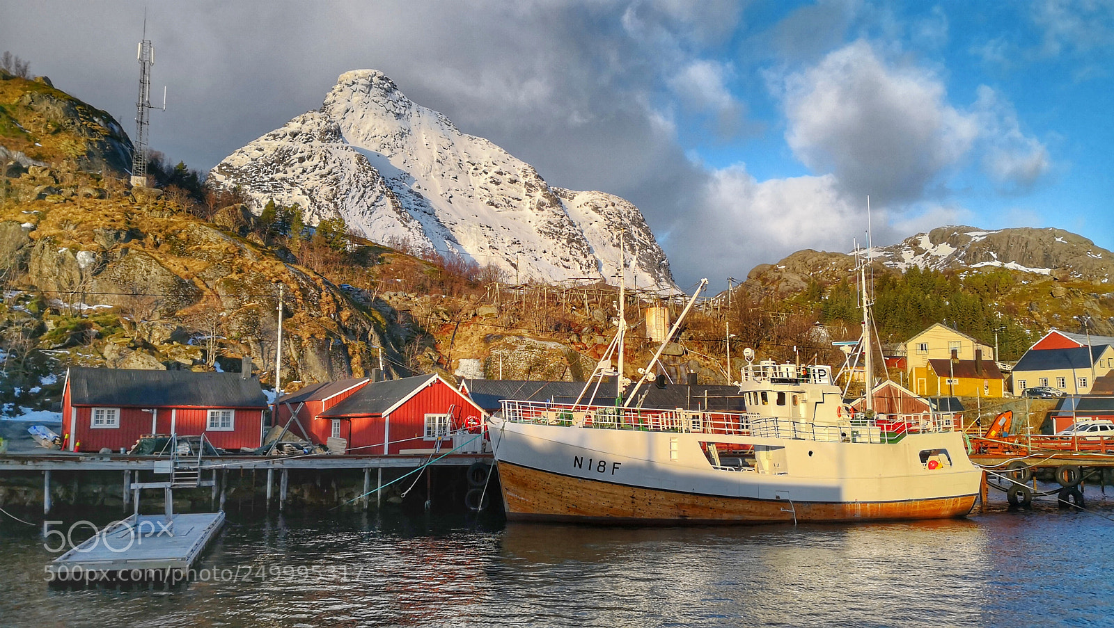HUAWEI Mate 10 sample photo. Nusfjord fishing village lofoten photography