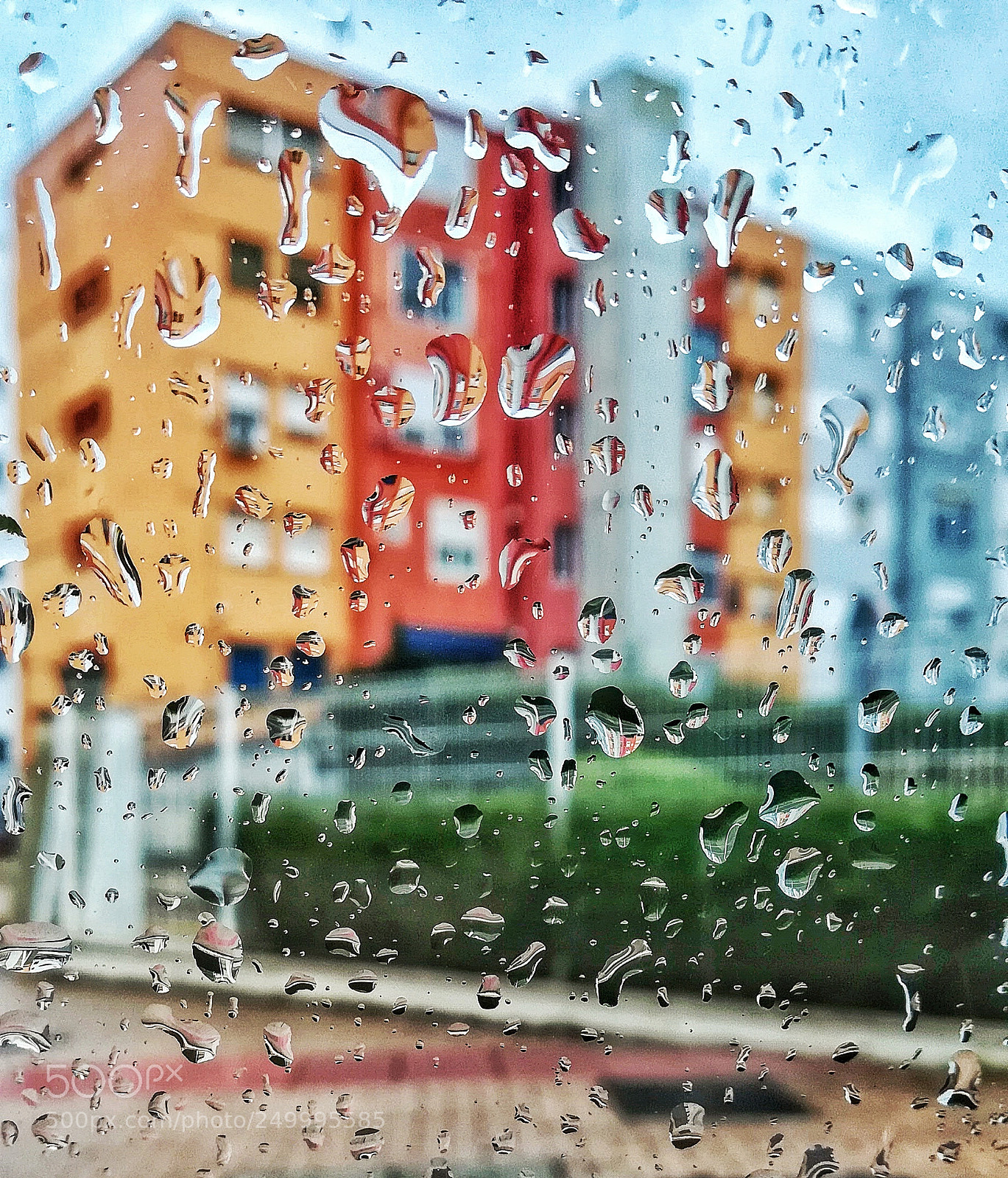 HUAWEI P10 lite sample photo. Happy rain photography