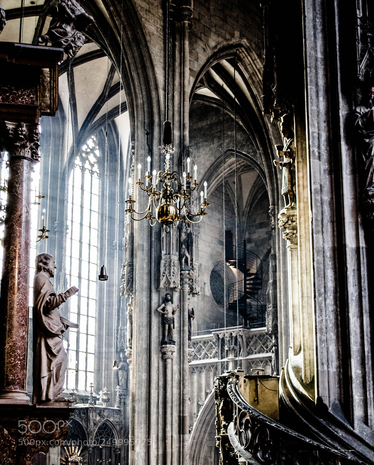 Nikon D3100 sample photo. Spehansdom vienna photography
