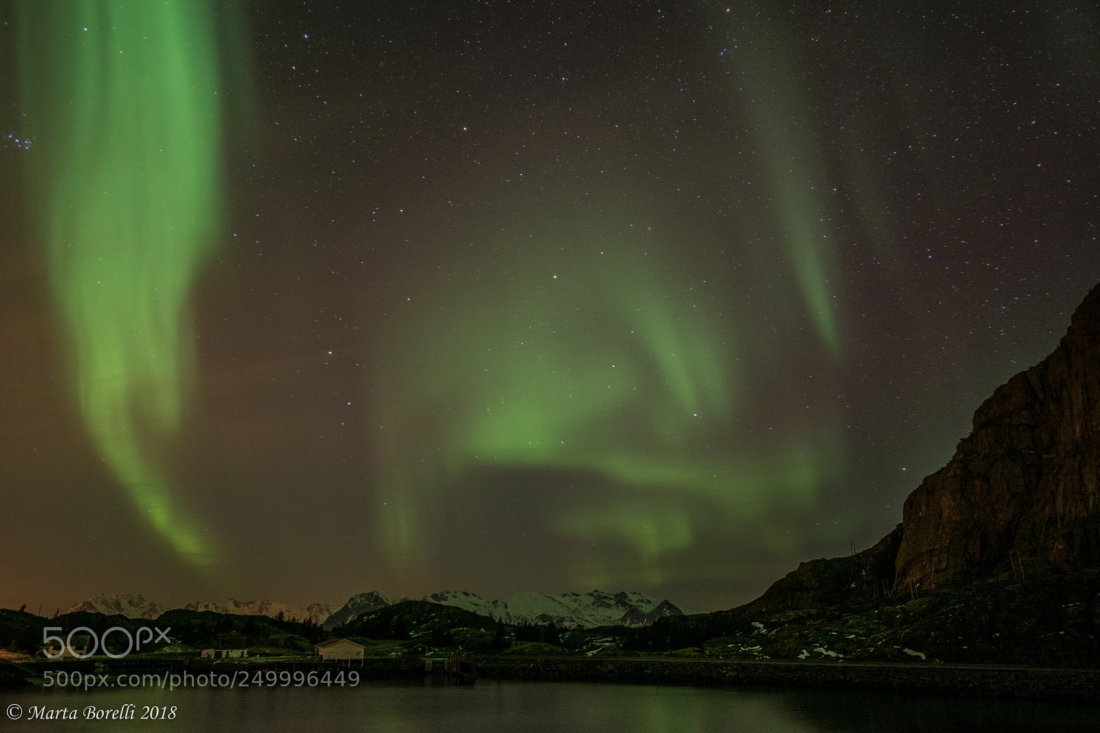Nikon D7100 sample photo. Northen light photography
