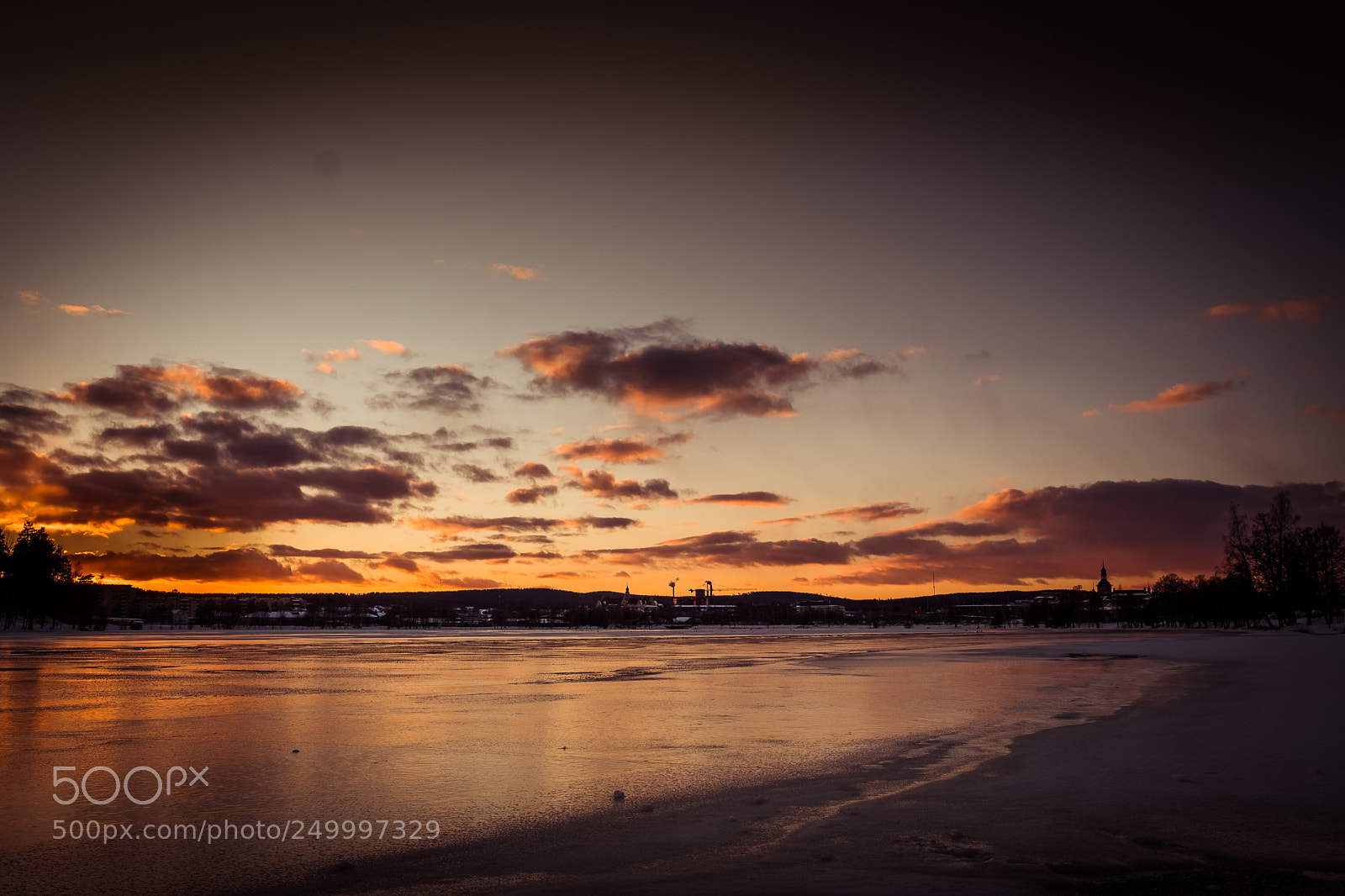 Fujifilm X-T2 sample photo. Sunset falun photography