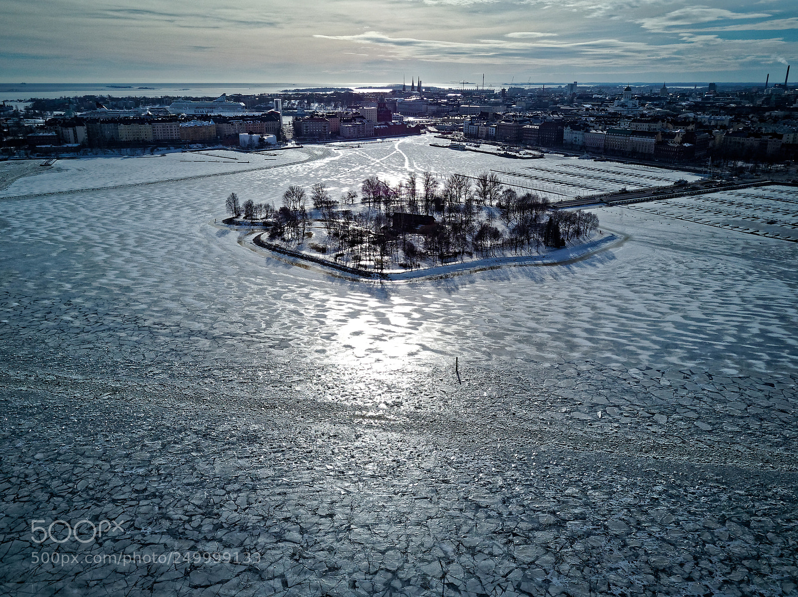 DJI FC220 sample photo. Tervasaari photography