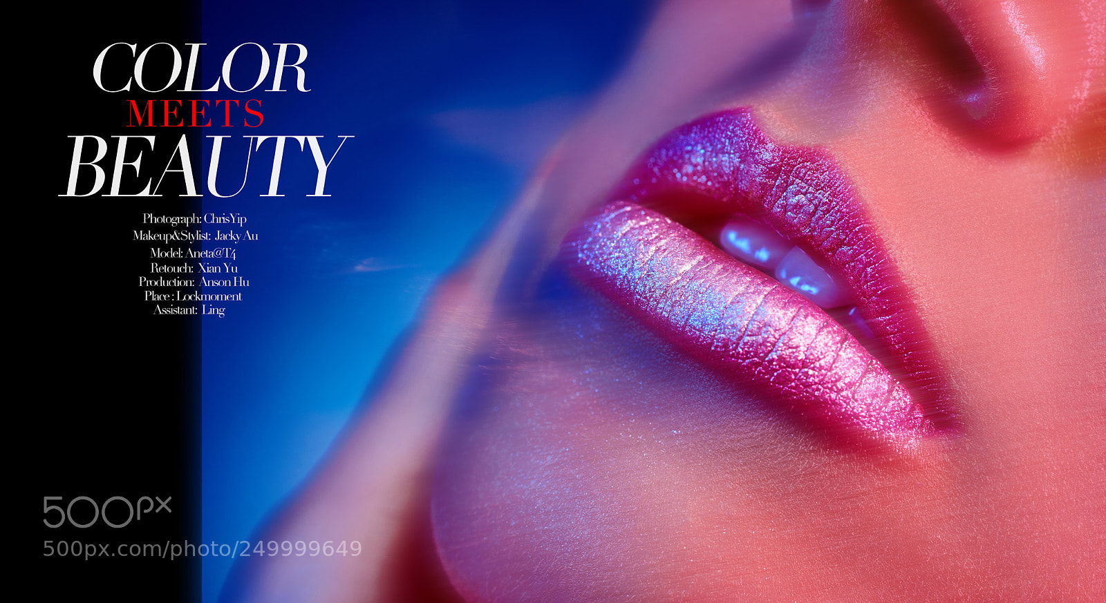 Nikon D810 sample photo. Color meets beauty photography