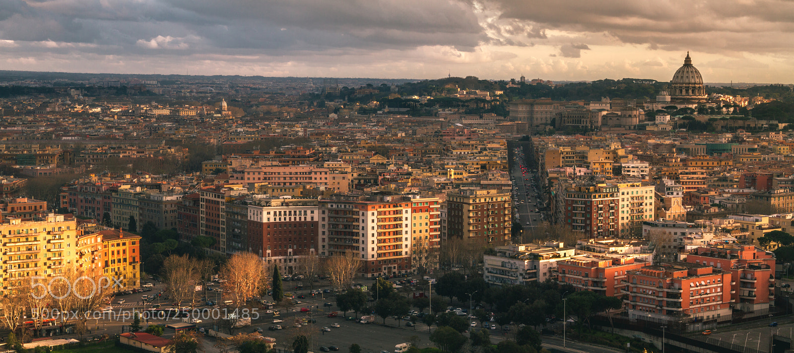 Canon EOS 7D sample photo. View of rome after photography