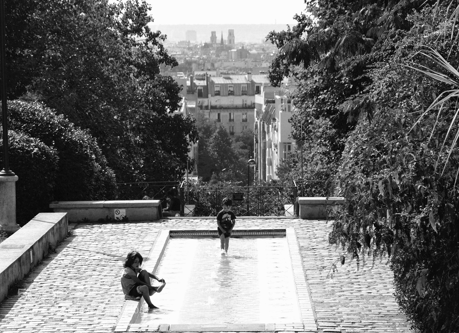 Nikon D3200 sample photo. Baignade dans le parc photography