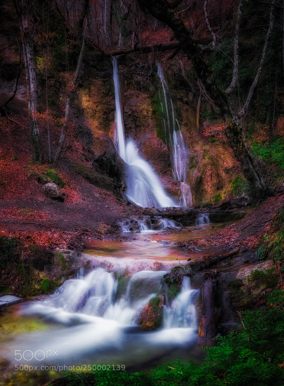 Nikon D610 sample photo. Geyser waterfall photography