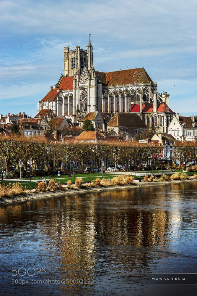 Sony a99 II sample photo. Cathedral saint-etienne springday view photography