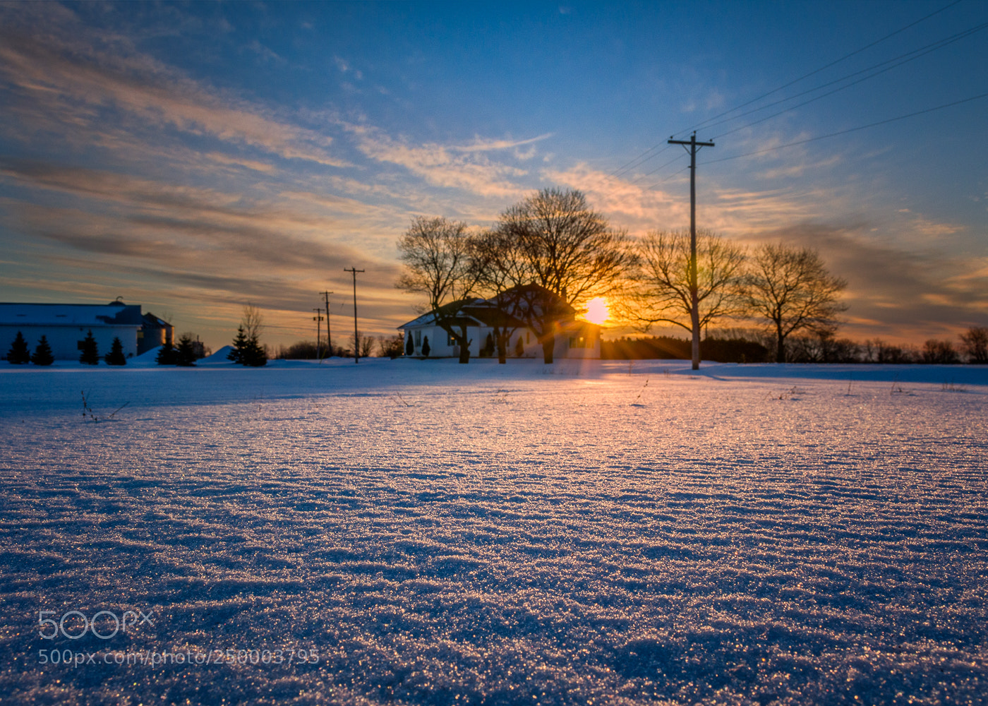 Nikon D5100 sample photo. Farm sunrise photography