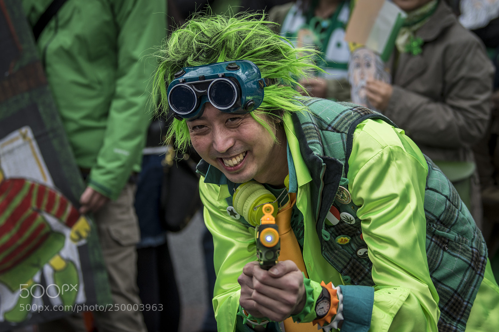 Nikon D500 sample photo. Saint patricks day, tokyo photography