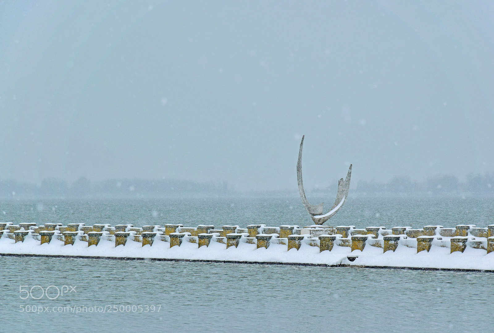 Nikon D3300 sample photo. Snowing photography
