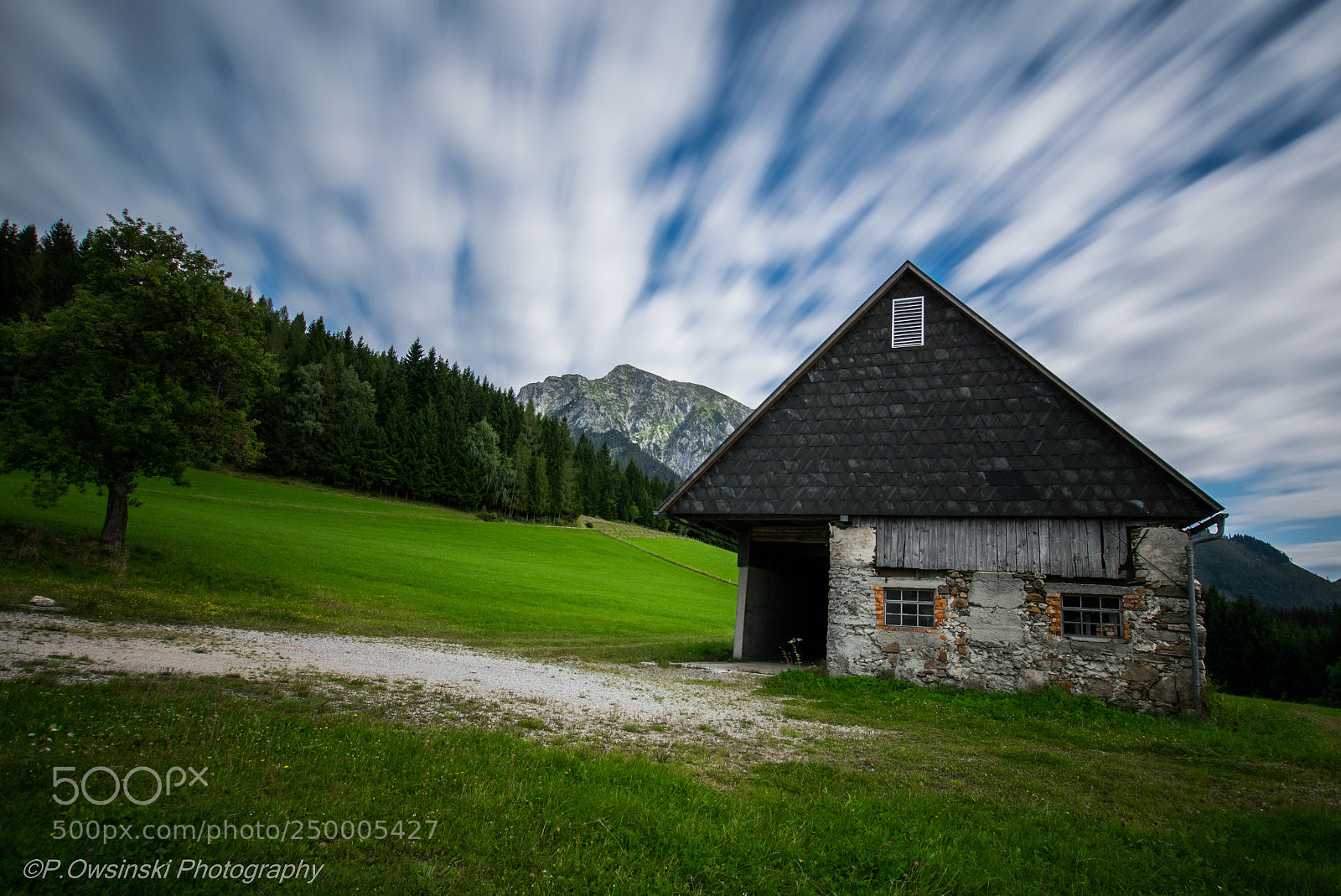 Nikon D5300 sample photo. Old austrian barn photography