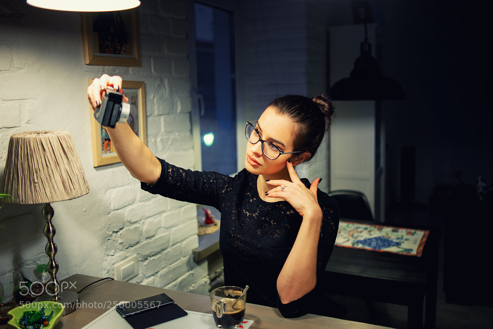 Nikon D610 sample photo. Analogue selfie .1 photography