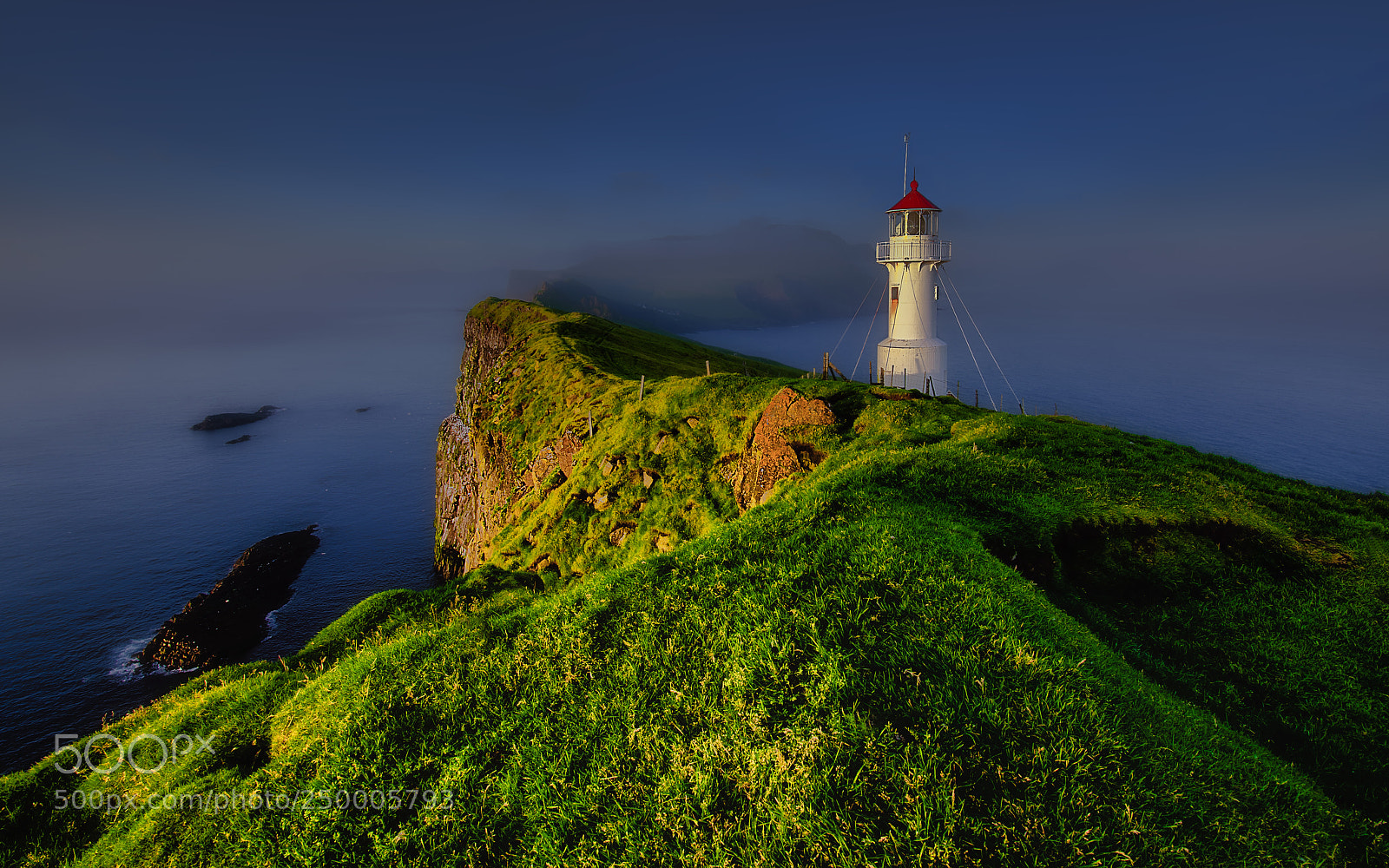 Nikon D7000 sample photo. Mykines lighthouse, faroe islands photography