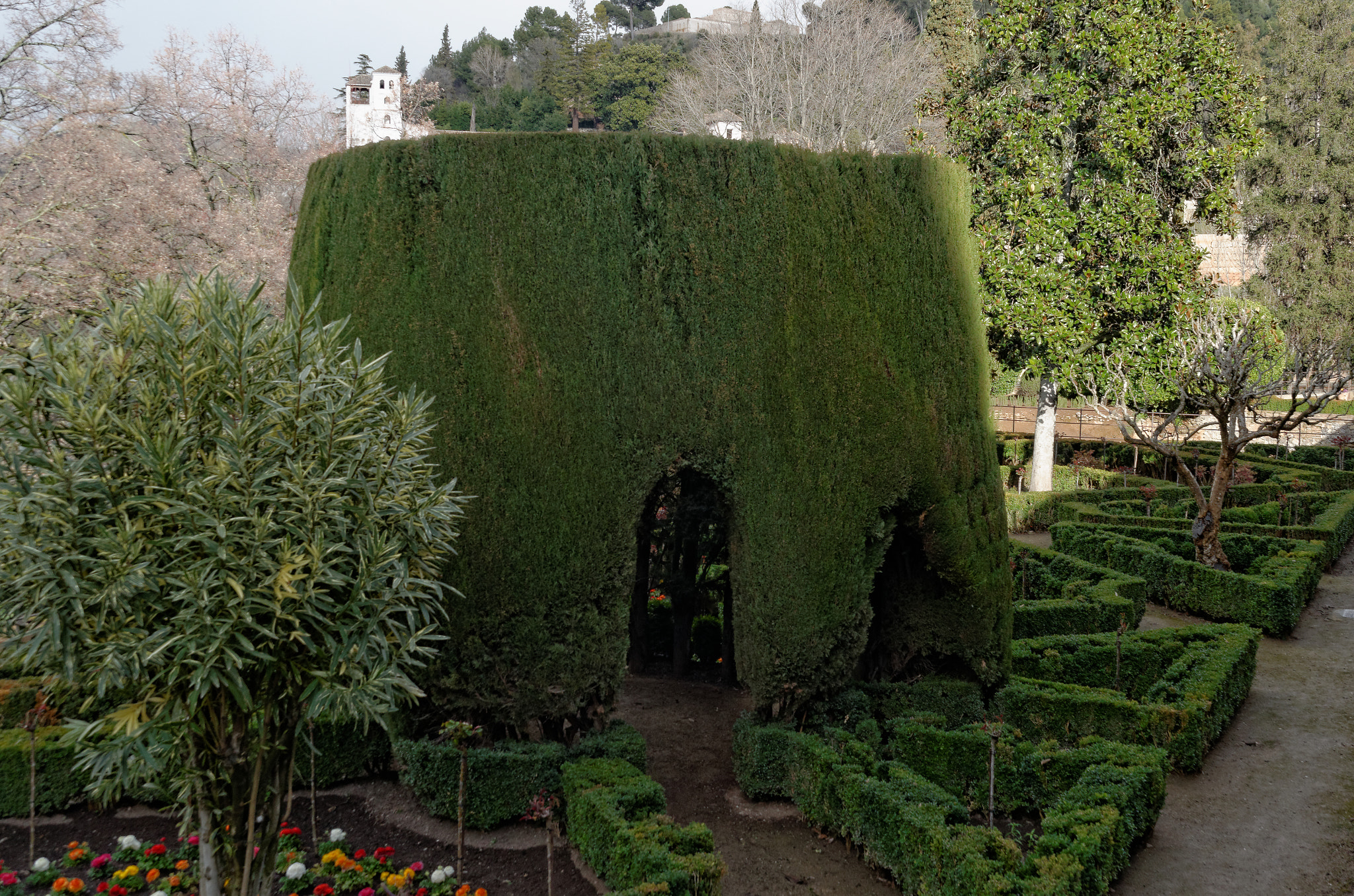 Nikon D7000 + Sigma 18-125mm F3.8-5.6 DC HSM sample photo. Gardens of alhambra photography