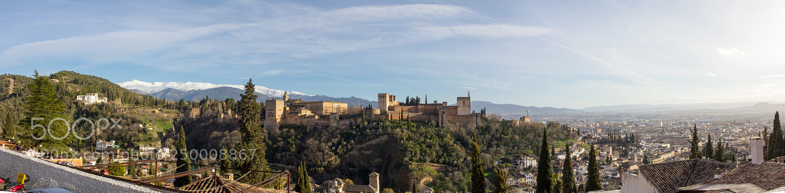 Canon EOS 60D sample photo. View of granada, spain photography