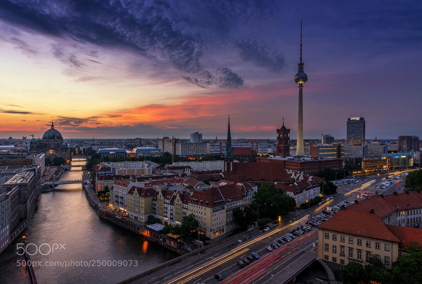 Nikon D7100 sample photo. The sky over berlin photography