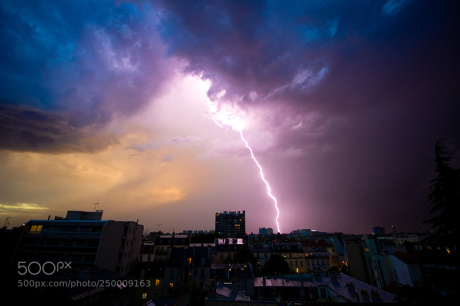 Nikon D3S sample photo. Lightning stroke photography