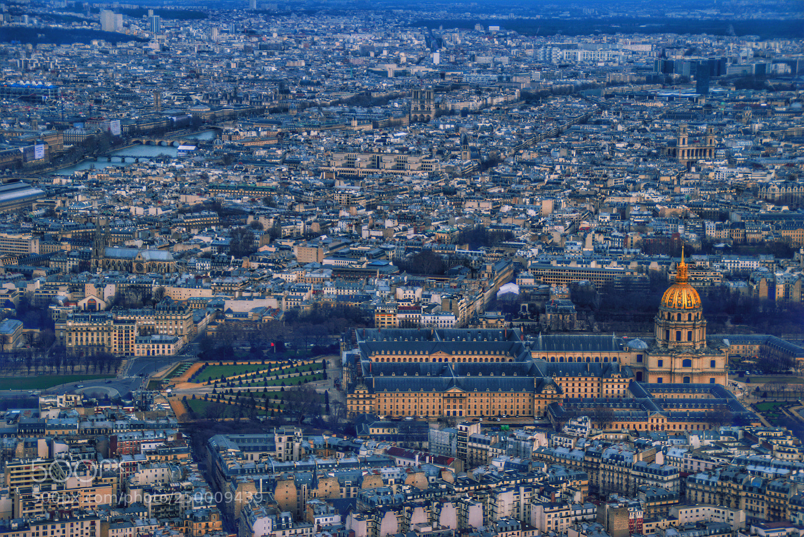 Nikon D5300 sample photo. Paris from eiffel tower photography