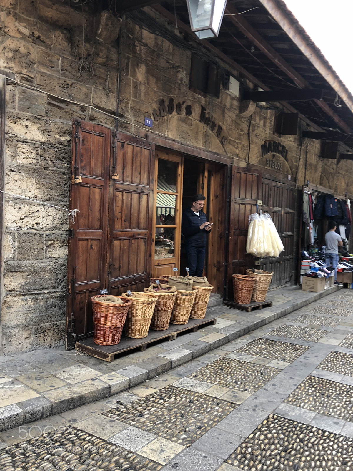 Apple iPhone 8 sample photo. Byblos old souk photography