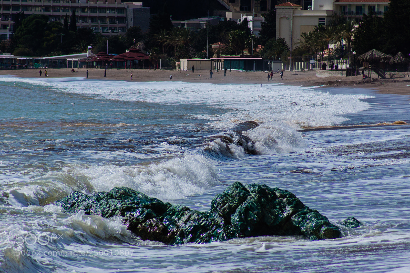 Sony SLT-A65 (SLT-A65V) sample photo. Becici beach. photography