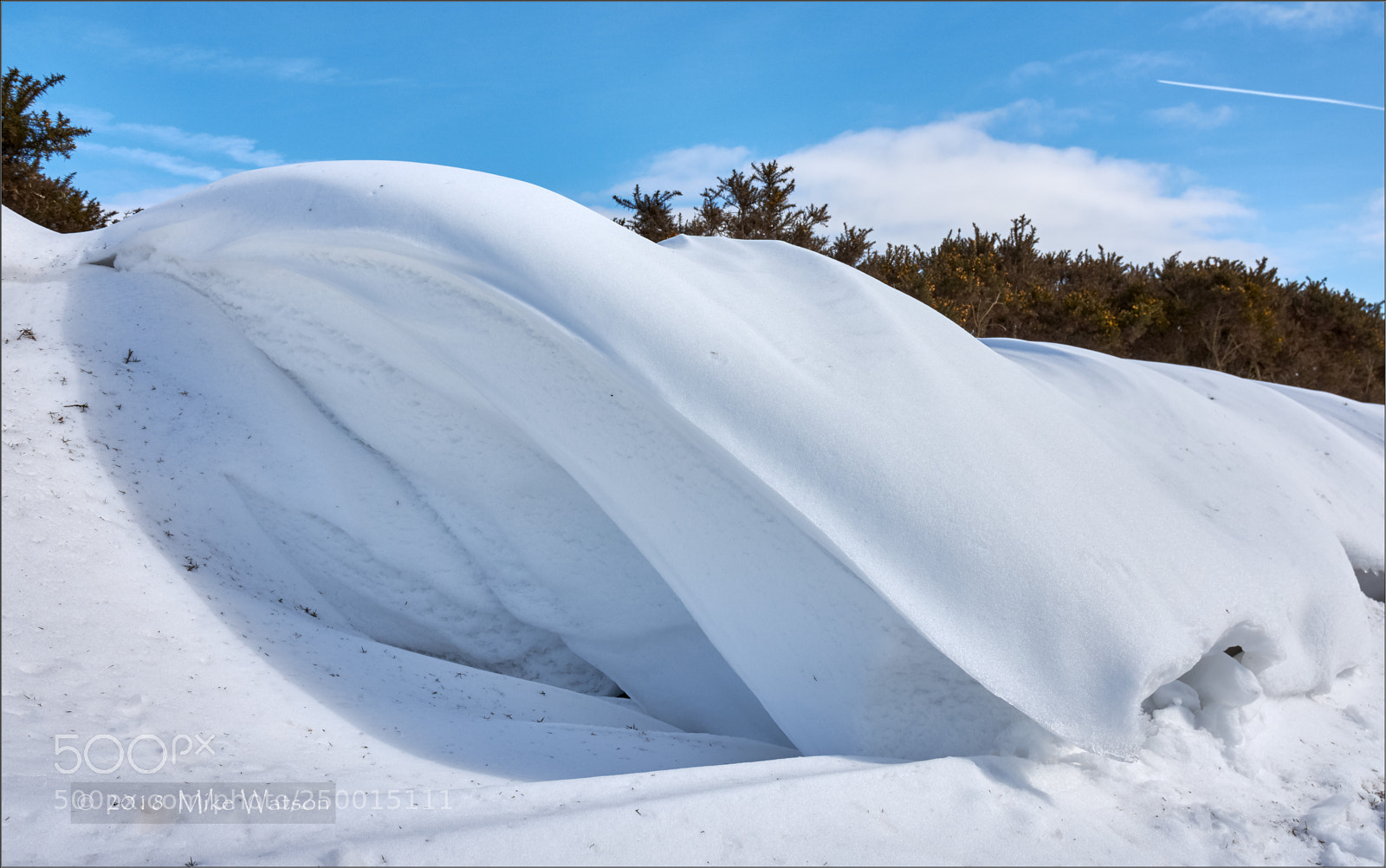 Nikon D7200 sample photo. Snow sculpture on exmoor photography
